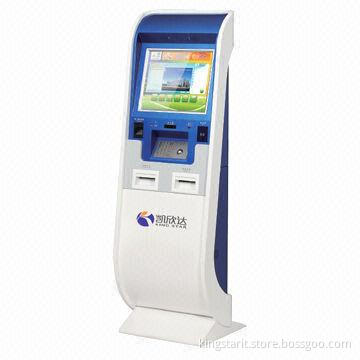 Multifunction Advertising Kiosk with POS, Bill Validator, RFID, Barcode, Bank Card, Customization